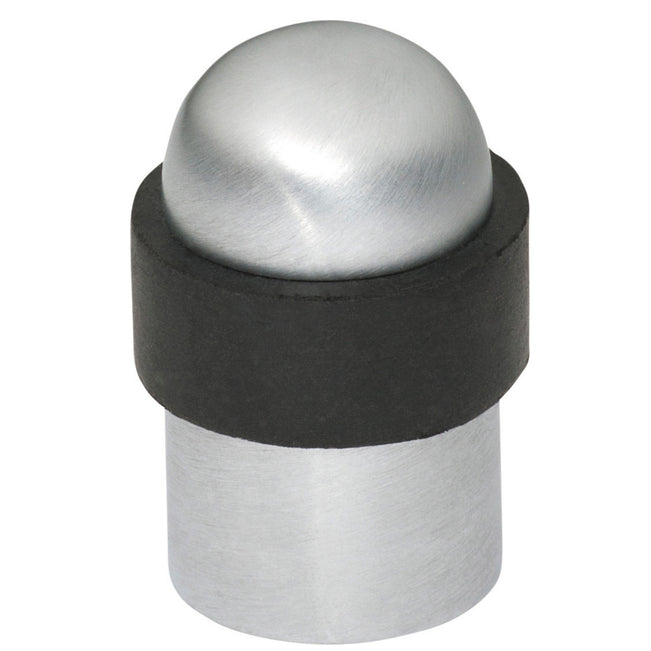 Tradco Domed Door Stop Satin Chrome 1364 - The Blue Space