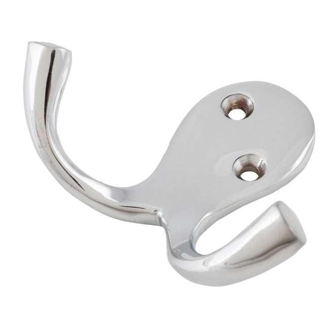Tradco Double Robe Hooks Chrome Plated 4042 - The Blue Space