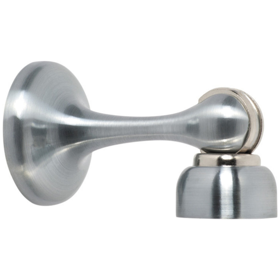 TradCo Magnetic Door Stop Satin Chrome