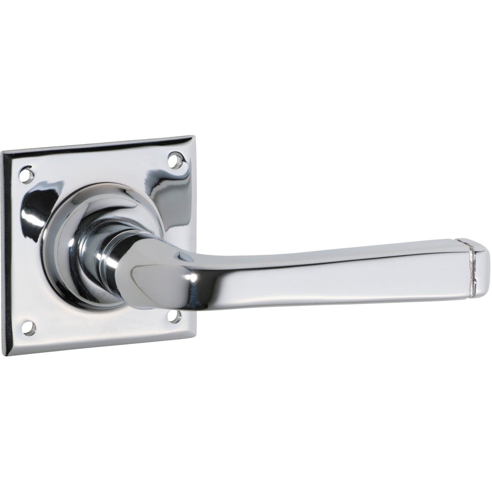Tradco Menton Lever Square Rose Chrome Plated Sdg 0686 - The Blue Space