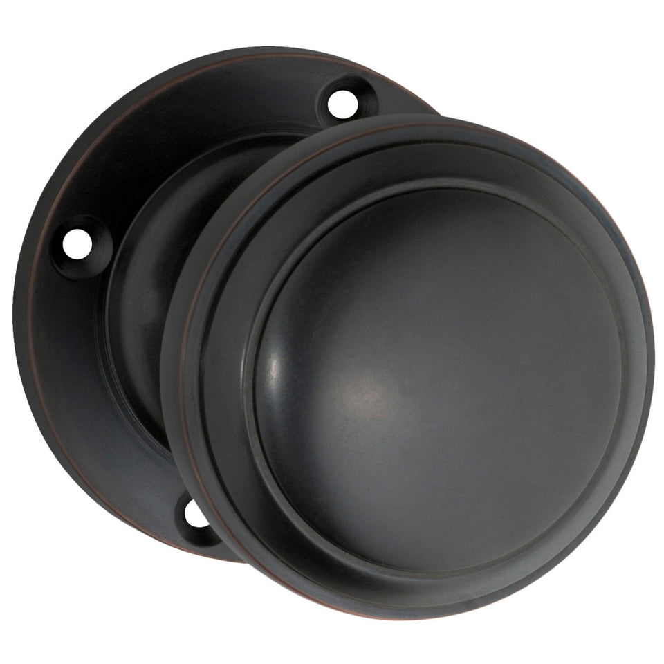 TradCo Milton Knob Round Rose Antique Copper