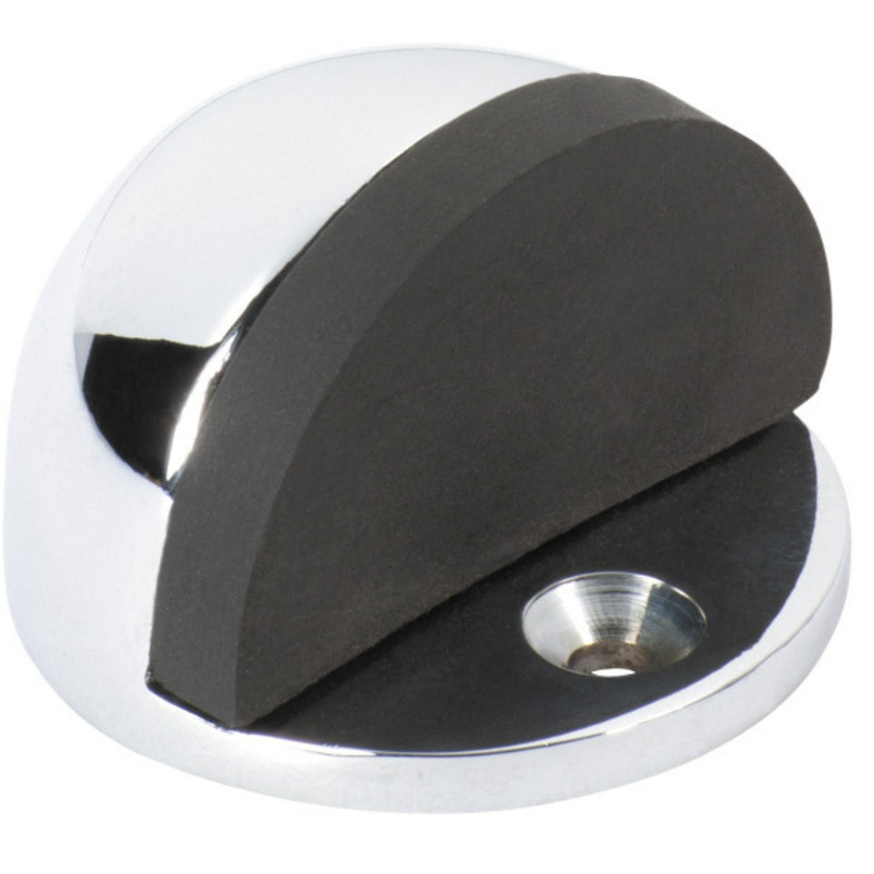 TradCo Oval Door Stop Chrome Plated