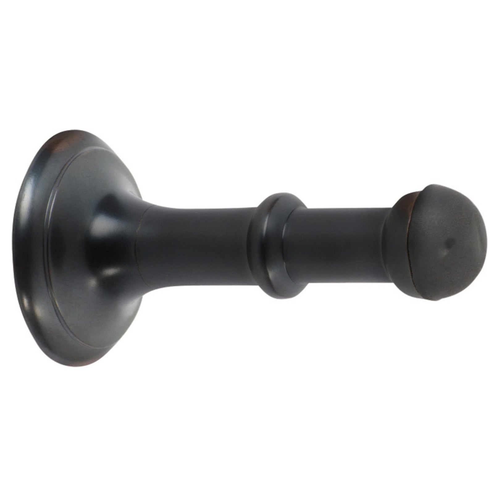 Tradco Small Concealed Fix Door Stop Antique Copper 1524 - The Blue Space
