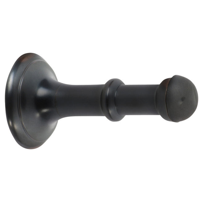 Tradco Small Concealed Fix Door Stop Antique Copper 1524 - The Blue Space