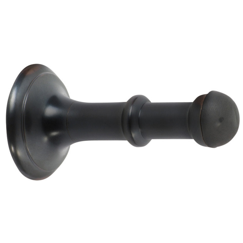 TradCo Small Concealed Fix Door Stop Antique Copper