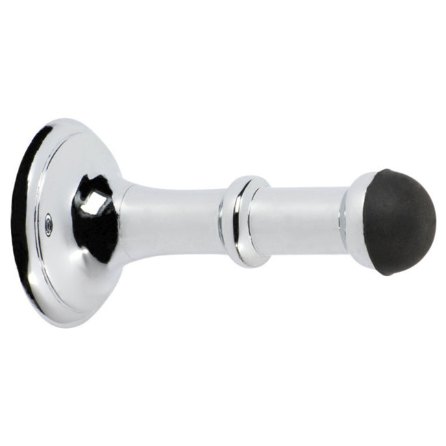 Tradco Small Concealed Fix Door Stop Chrome Plated 1525 - The Blue Space