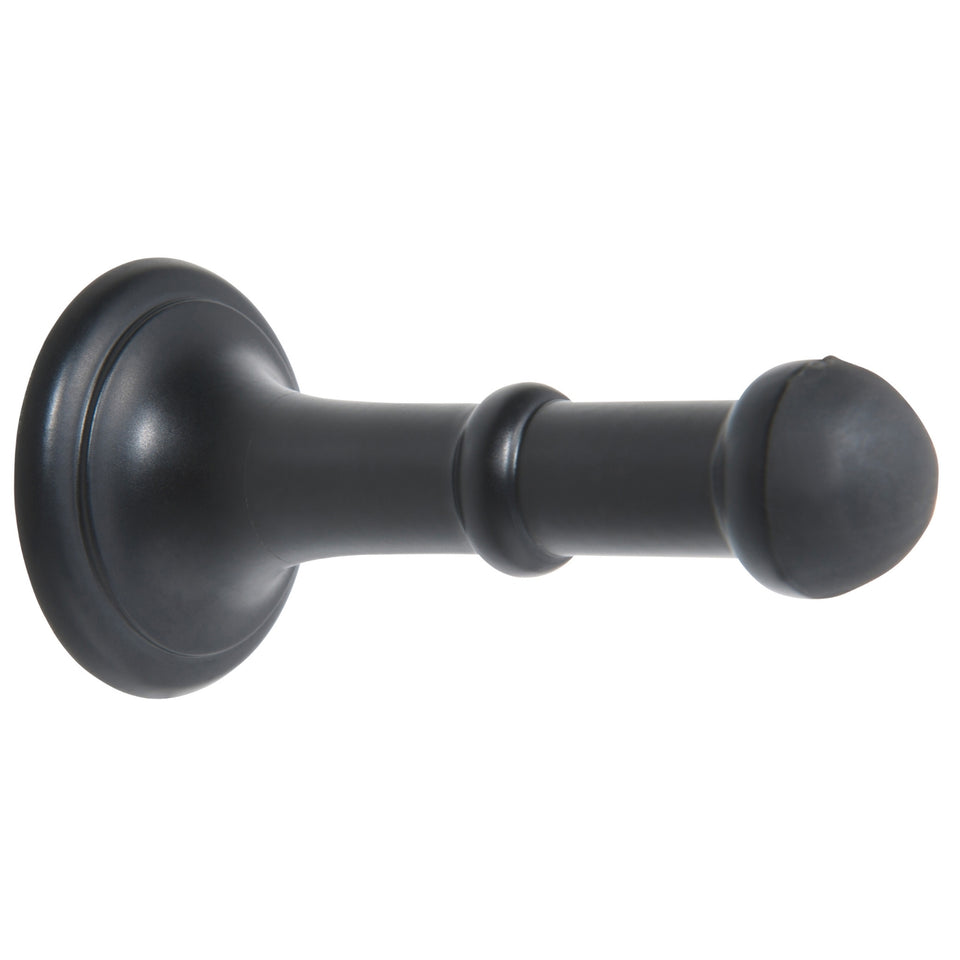 TradCo Small Concealed Fix Door Stop Matte Black