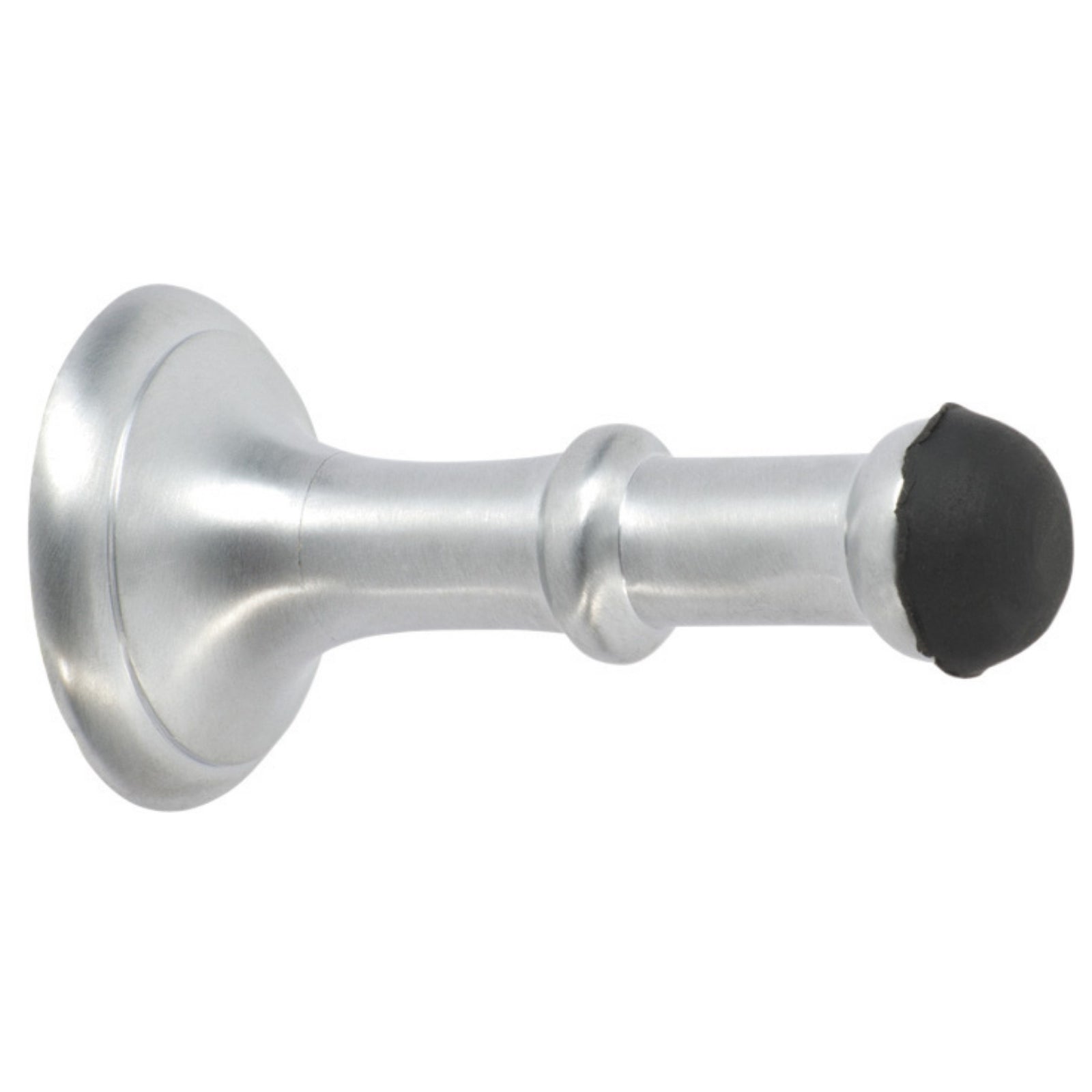 Tradco Small Concealed Fix Door Stop Satin Chrome 1527 - The Blue Space