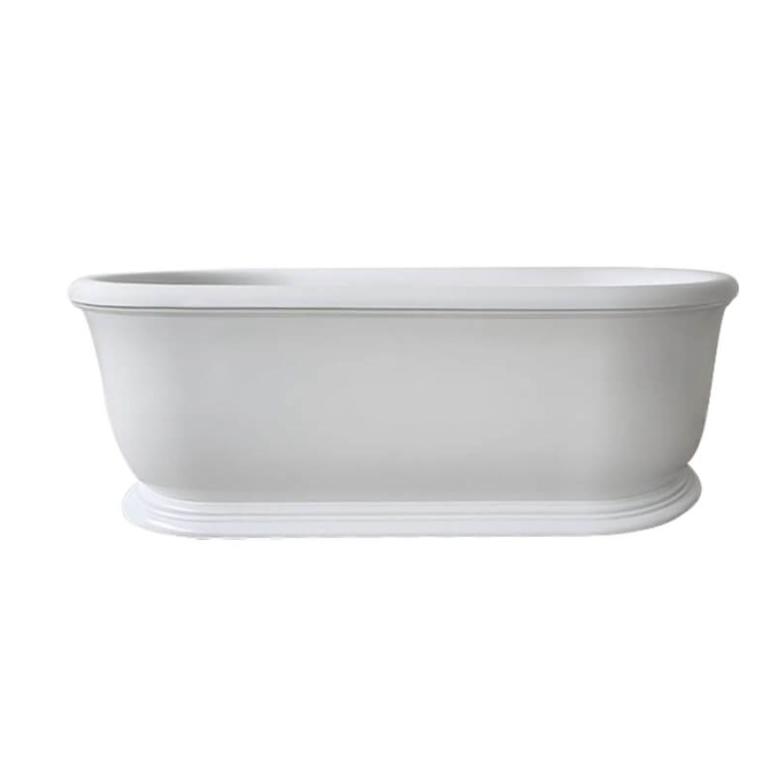 Turner Hastings Camden 180 x 85 TitanCast Bath - Satin Silk White CM1800TCB - The Blue Space