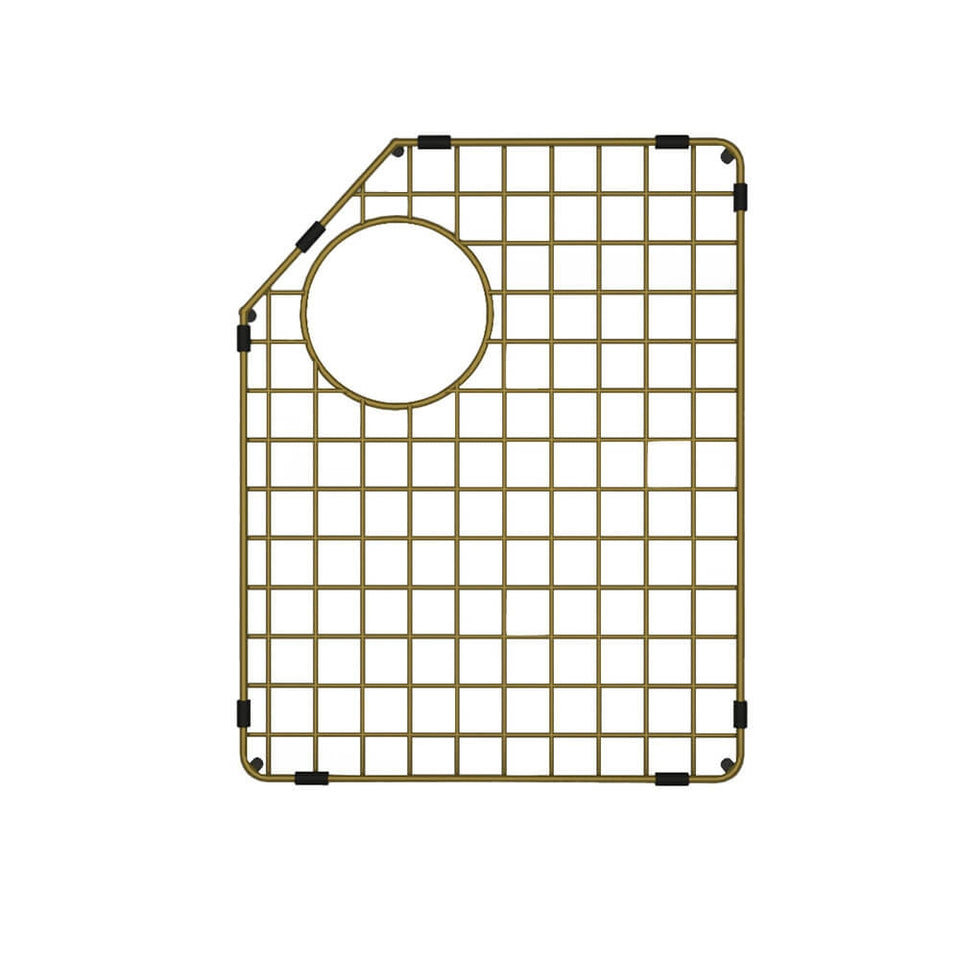 Turner Hastings Chester 80x50 Protective Stainless Steel Grid - RHB - Brushed Brass