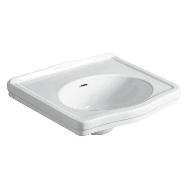Turner Hastings Claremont 58 x 45 Wall Hung Basin Without Taphole CL580BA-NTH - The Blue Space
