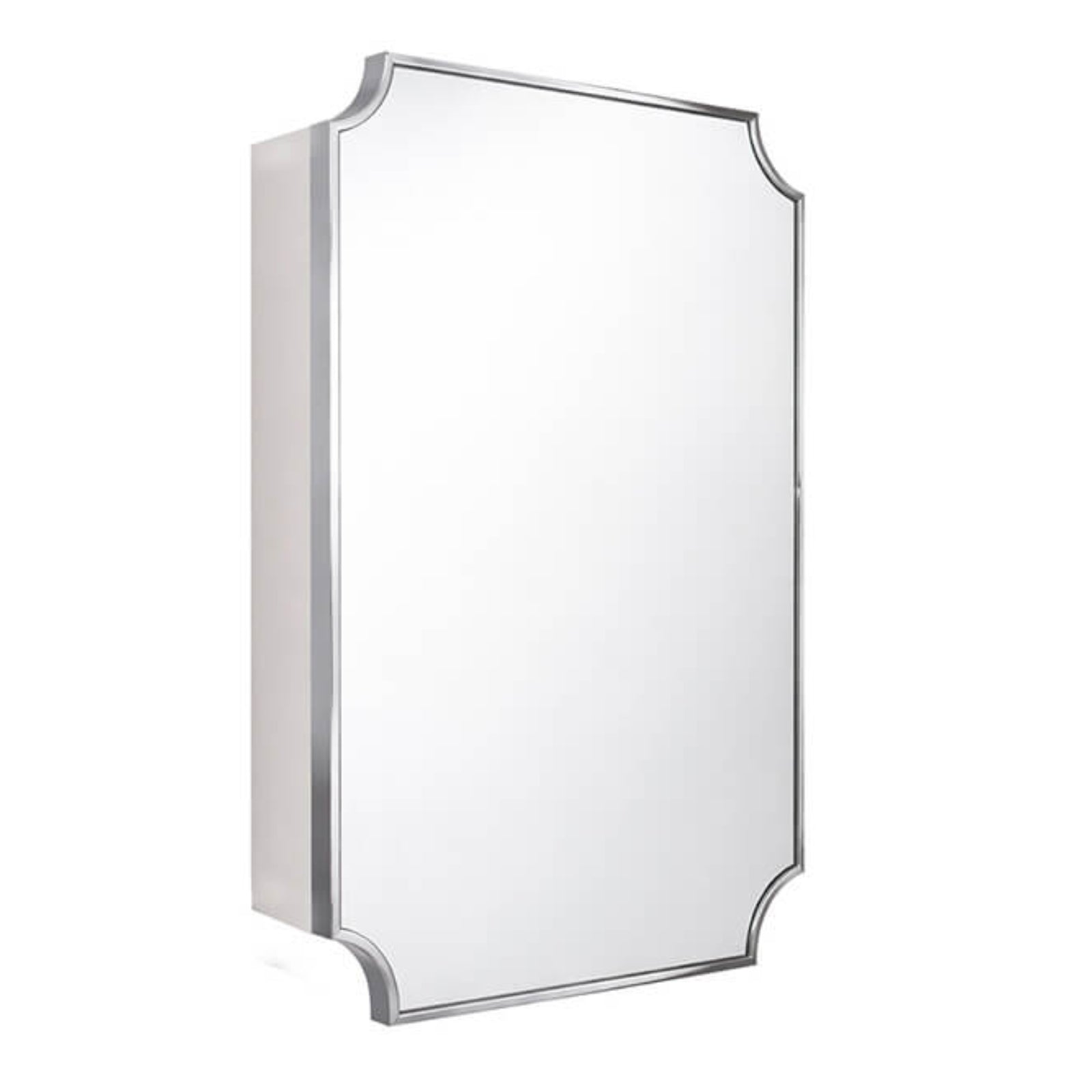 Turner Hastings Claremont 800x500mm Shaving Cabinet - Chrome CL404SC-CH - The Blue Space
