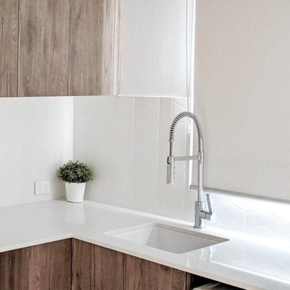 Lifestyle 2 Turner Hastings Cuisine 46 x 46 Inset/Undermount Fine Fireclay Sink CU46FS - The Blue Space