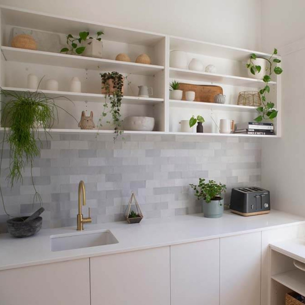 Lifestyle 5 Turner Hastings Cuisine 46 x 46 Inset/Undermount Fine Fireclay Sink CU46FS - The Blue Space