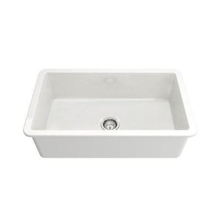 Turner Hastings Cuisine 81 x 48 Inset/Undermount Matte White Sink