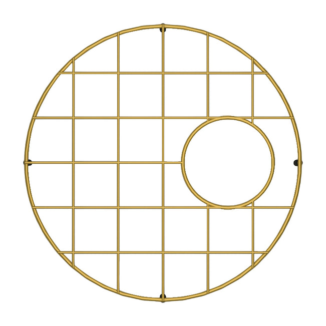 Turner Hastings Cuisine Round 47x47 Protective Grid - Brushed Brass CUR471SSG-BB - The Blue Space