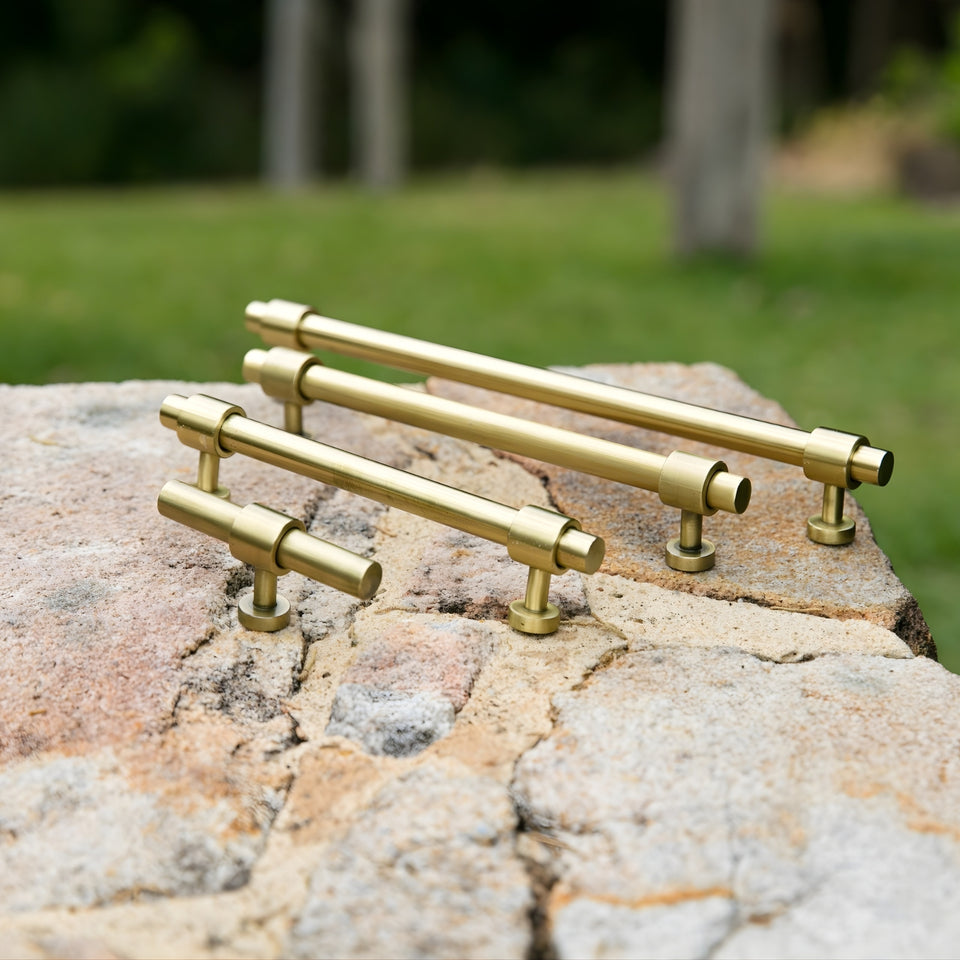 Turner Hastings Fanetta 320mm Pull Handle Brushed Brass