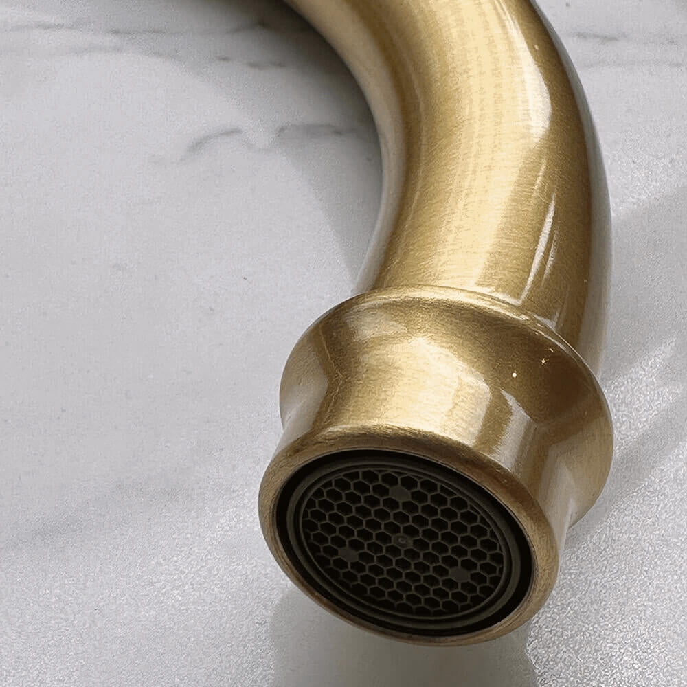 Lifestyle 2 Turner Hastings Ludlow Purifier Mixer with Filter Cartridge - Brushed Brass LU203KT-BB - The Blue Space