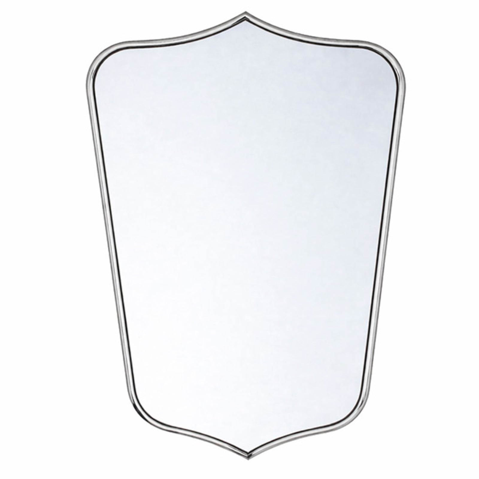 Turner Hastings Mayer Shield 800x500mm Mirror - Chrome MA409MR-CH - The Blue Space