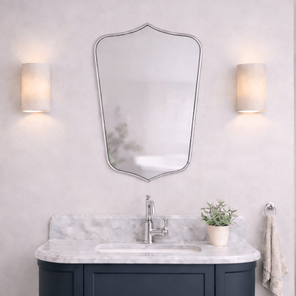 Turner Hastings Mayer Shield 800x500mm Mirror - Chrome