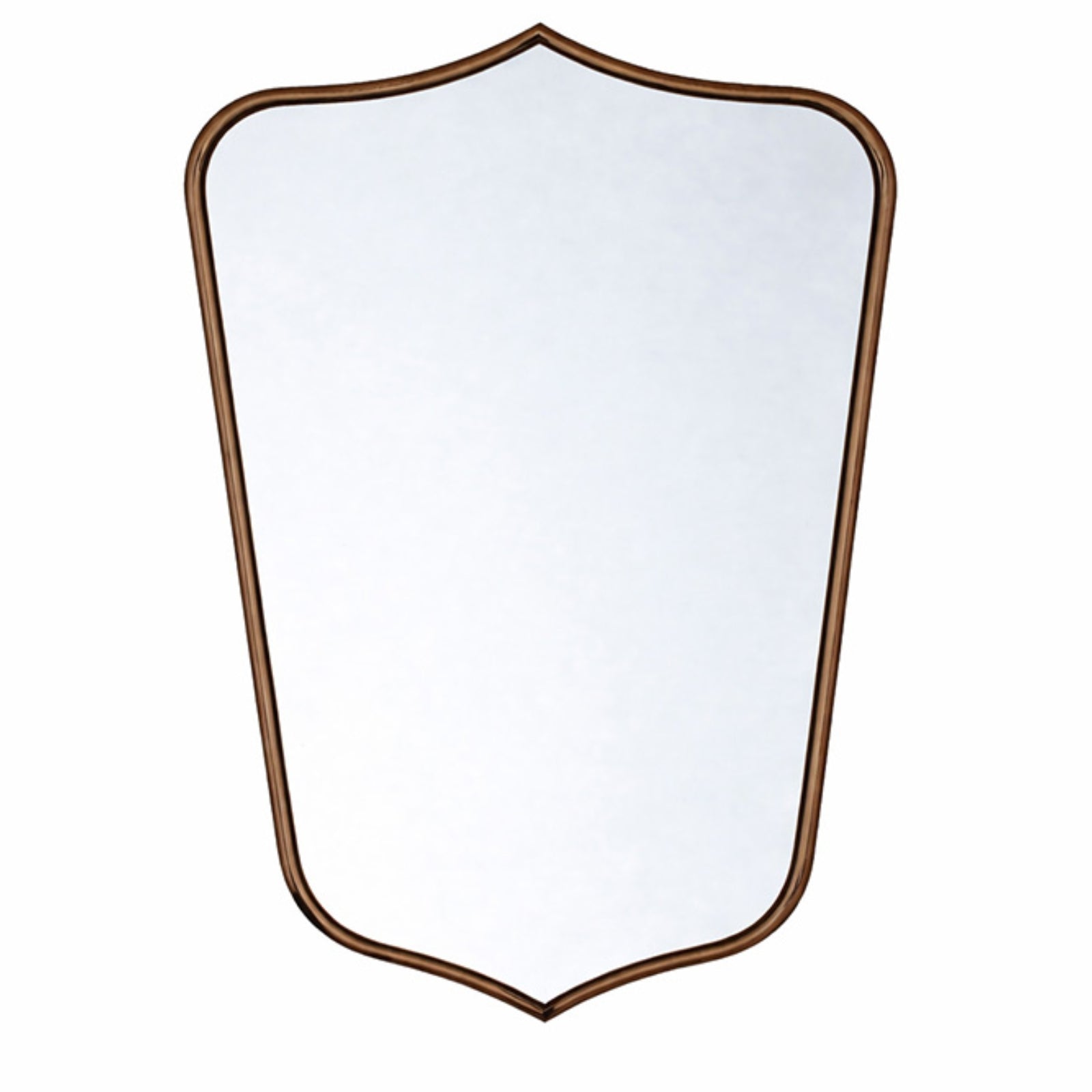Turner Hastings Mayer Shield 800x500mm Mirror - English Bronze MA411MR-EB - The Blue Space