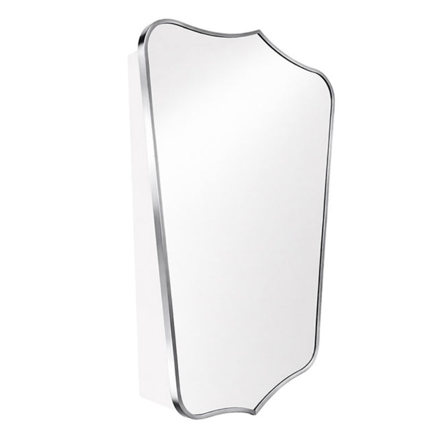 Turner Hastings Mayer Shield 800x500mm Shaving Cabinet - Chrome MA406SC-CH - The Blue Space