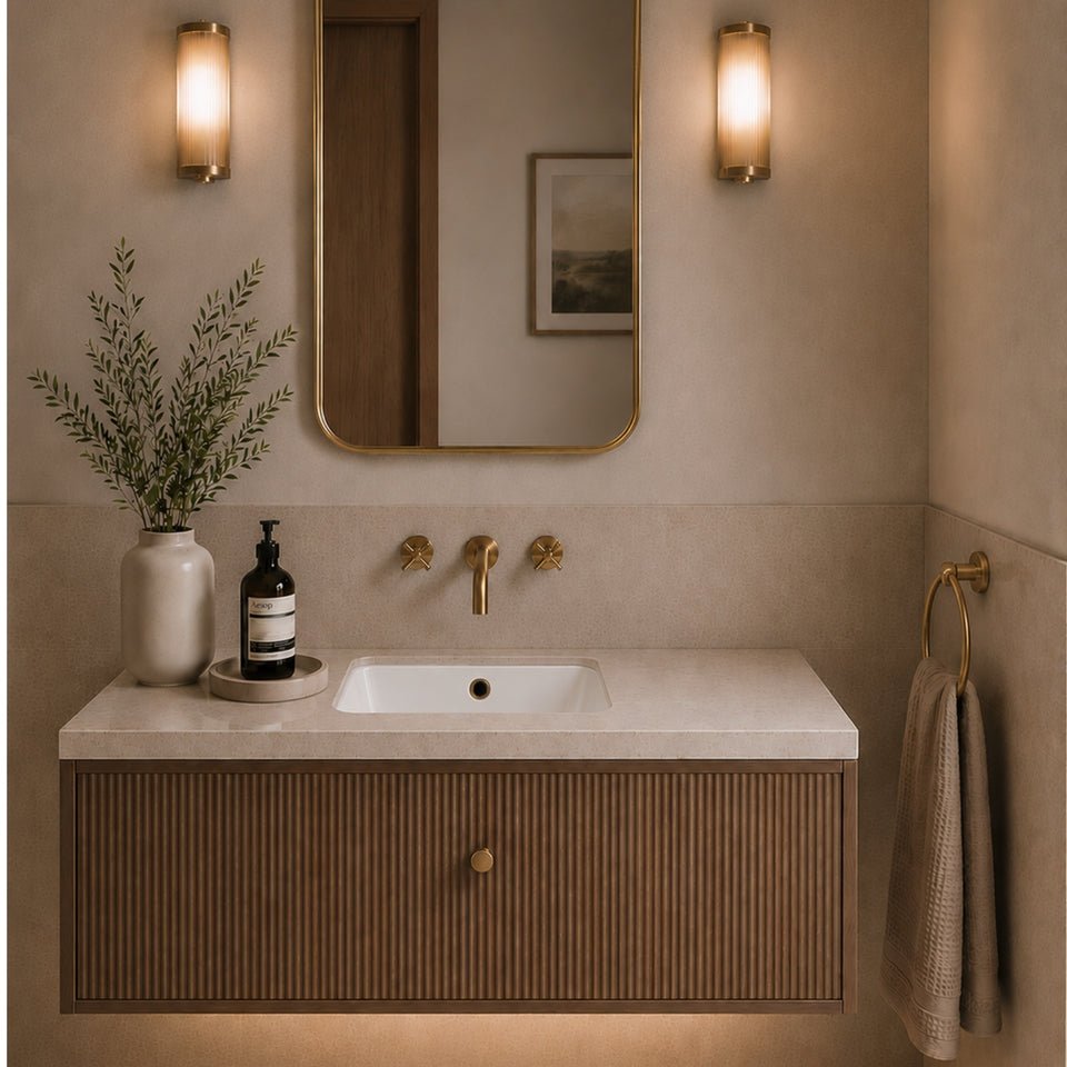 Turner Hastings Mini Agres 44x26 Under Counter Basin - Matte White