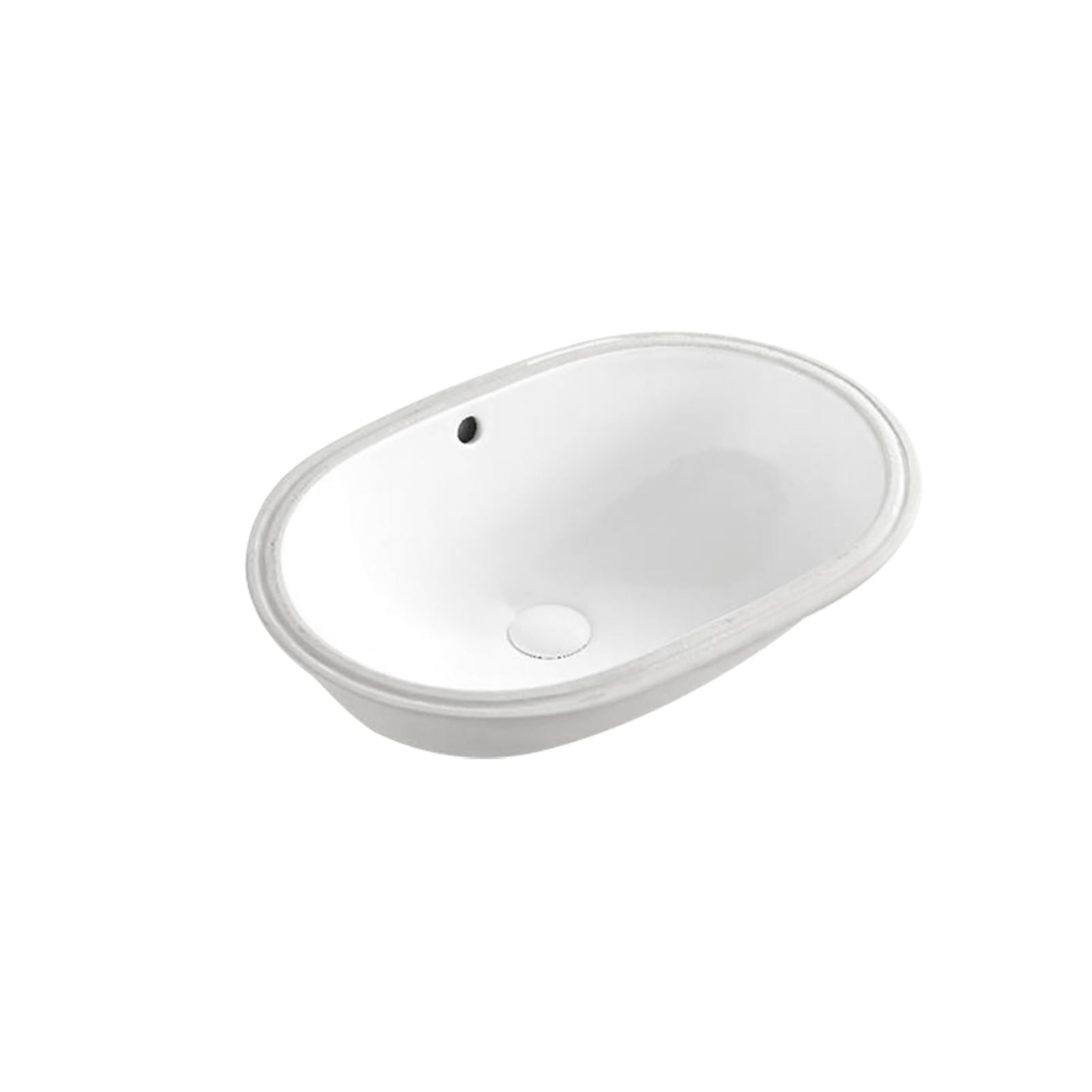 Turner Hastings Narva 57x 39 Undercounter Pill Basin - Matte White NA573UPB-MW - The Blue Space