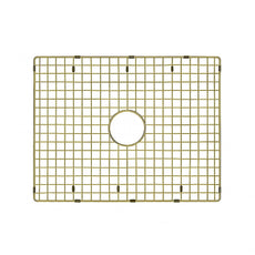 Turner Hastings Stainless Steel Grid to suit Cuisine 93 x 48 (large side) - Brushed Brass CUD481SSG-BB - The Blue Space