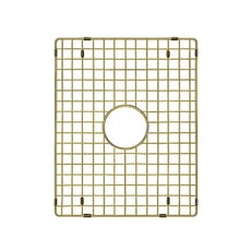 Turner Hastings Stainless Steel Grid to suit Cuisine 93 x 48 (small side) - Brushed Brass CUD281SSG-BB - The Blue Space