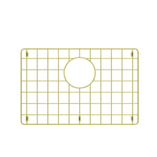 Turner Hastings Stainless Steel Grid to suit Galdor 60x41 sink - Brushed Brass GA601SSG-BB - The Blue Space