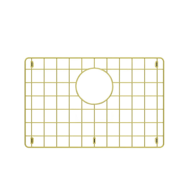 Turner Hastings Stainless Steel Grid to suit Galdor 60x41 sink - Brushed Brass GA601SSG-BB - The Blue Space