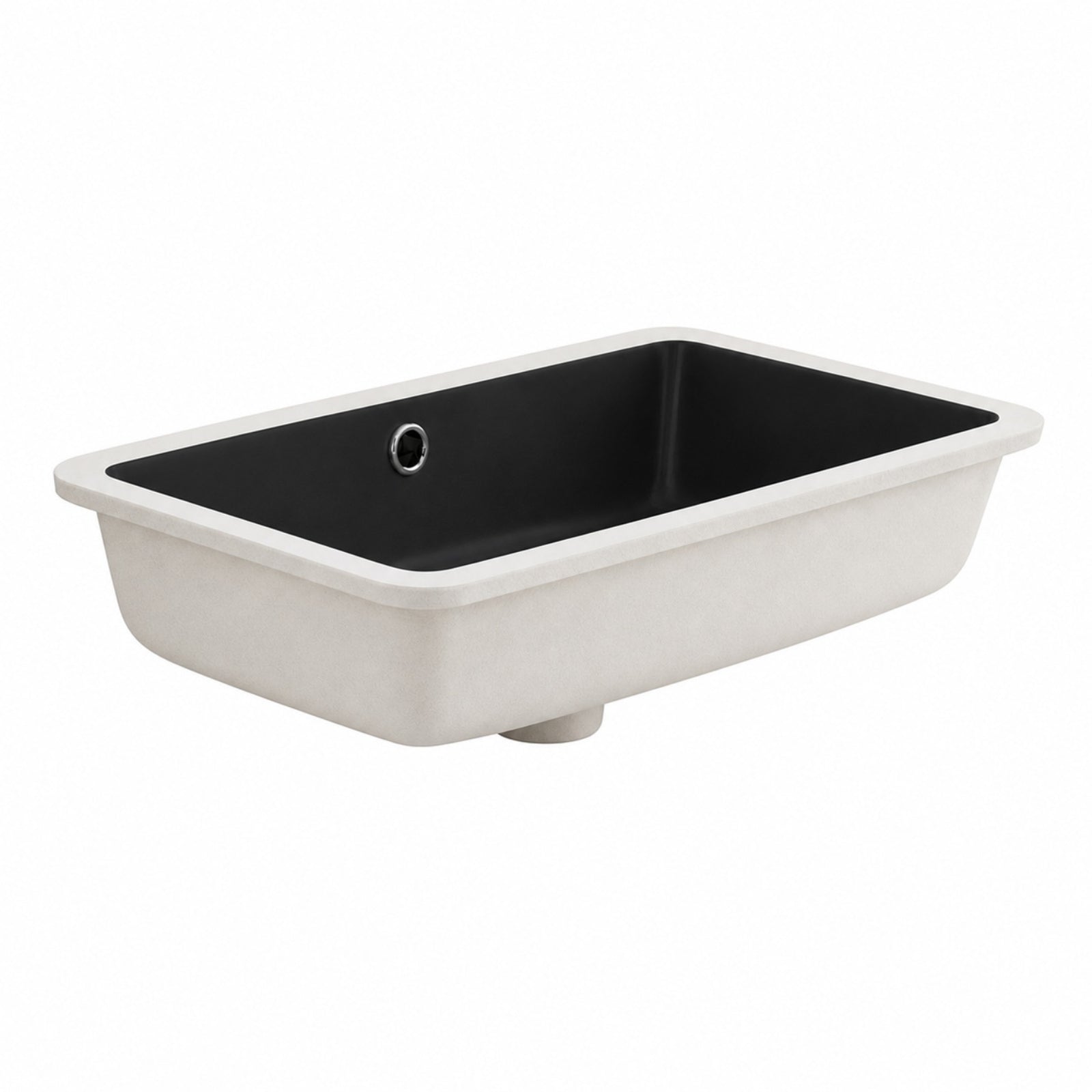 Turner Hastings Standard Agres 53x34 Under Counter Basin - Matte Black 118371-MB - The Blue Space