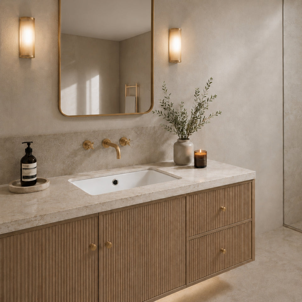 Turner Hastings Standard Agres 53x34 Under Counter Basin - Matte White