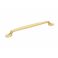 SIngle Turner Hastings Tutto 224mm Pull Handle Brushed Brass TU224CB-BB - The Blue Space