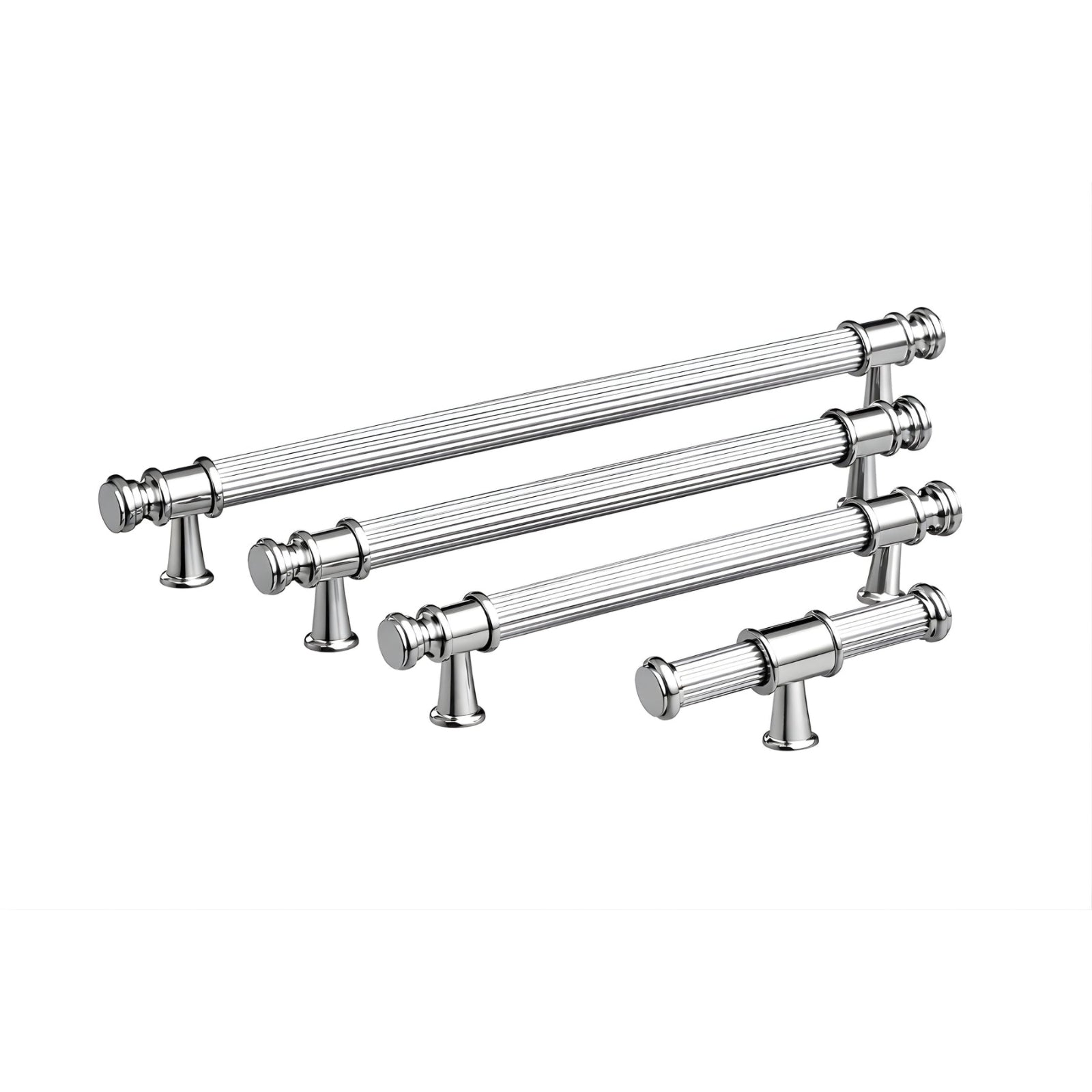 Variations Turner Hastings Verona 128mm Pull Handle Chrome VE128CB-CH - The Blue Space