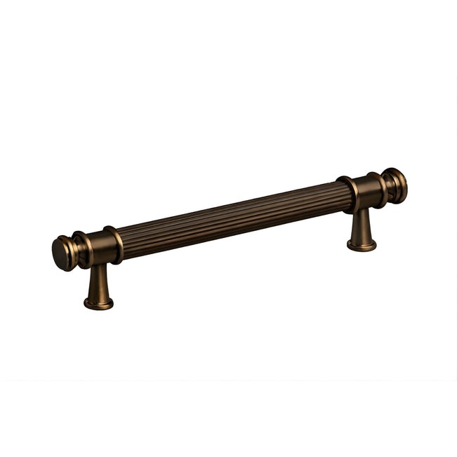 SIngle Turner Hastings Verona 128mm Pull Handle English Bronze VE128CB-EB - The Blue Space
