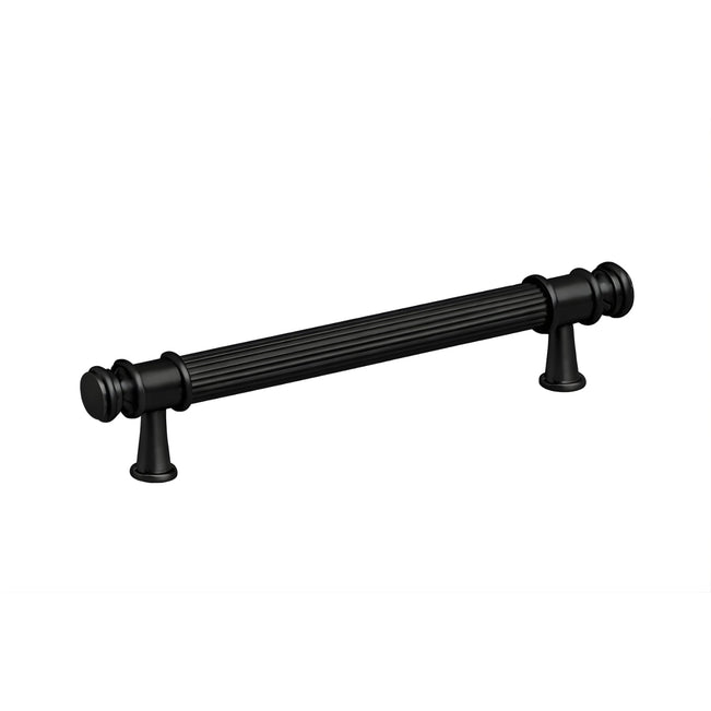 SIngle Turner Hastings Verona 128mm Pull Handle Matte Black VE128CB-MB - The Blue Space