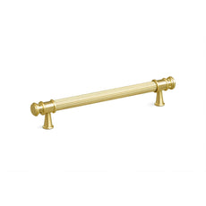 SIngle Turner Hastings Verona 160mm Pull Handle Brushed Brass VE160CB-BB - The Blue Space