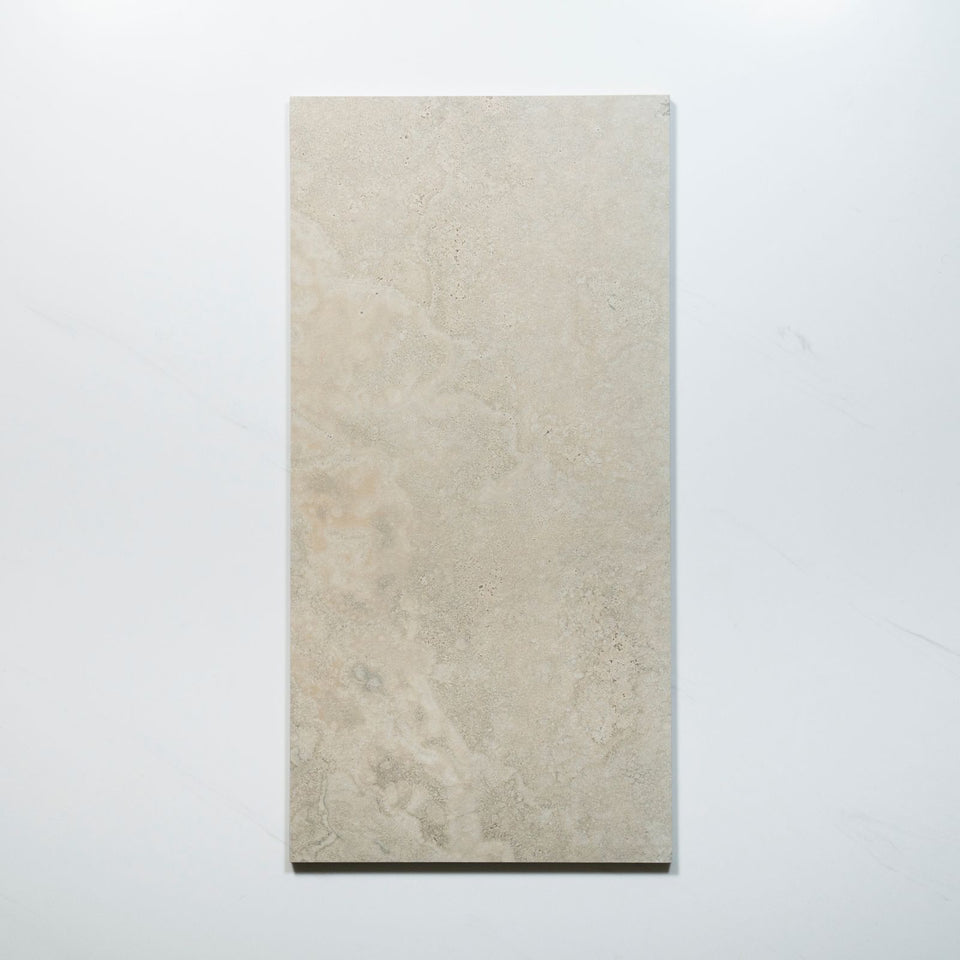 Tuscan Beige Travertine Look Tile 300mm x 600mm