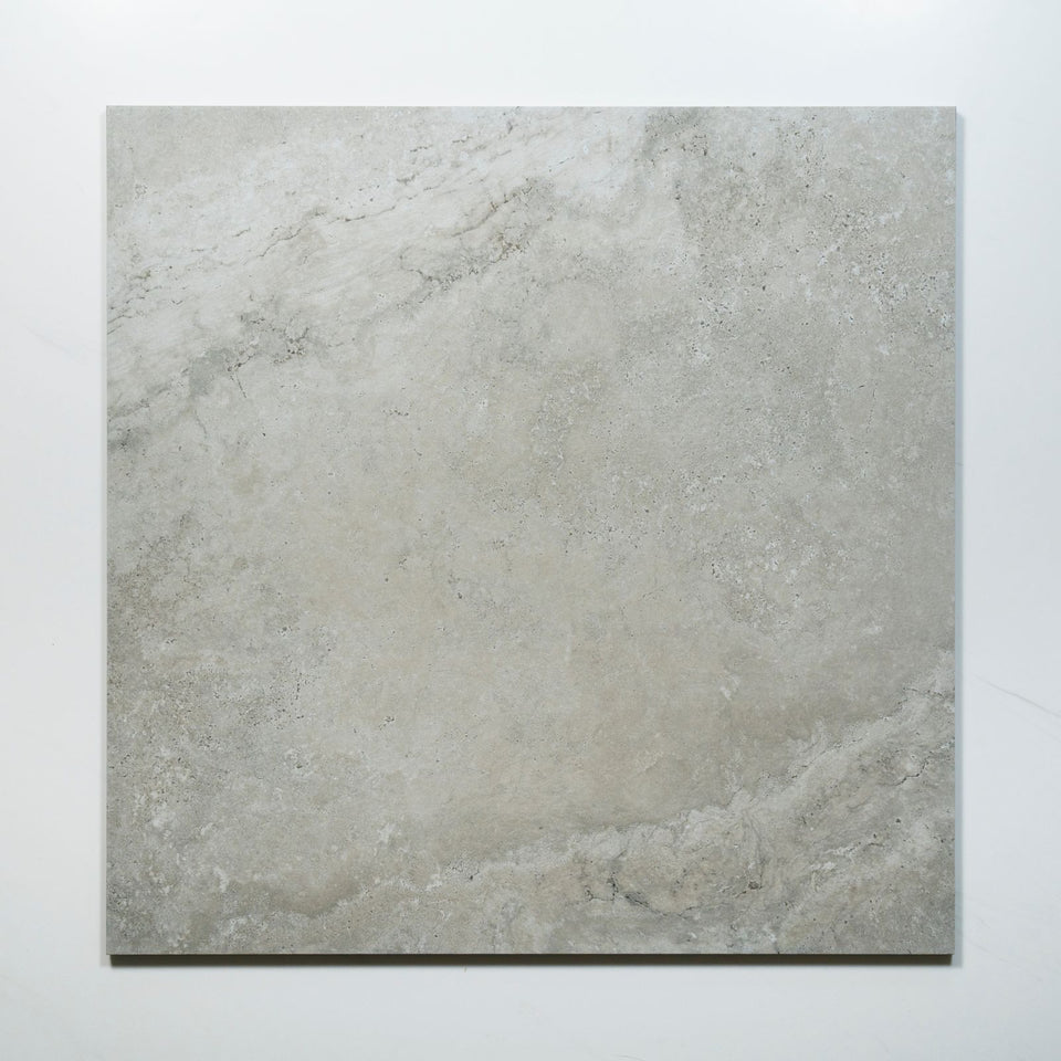 Tuscan Grey Travertine Look Tile 600mm x 600mm