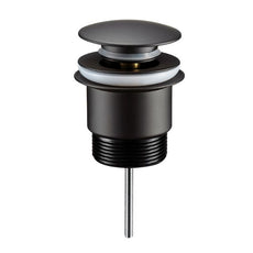 Turner Hastings Universal Two Piece Pop Up Waste in Matte Black - The Blue Space