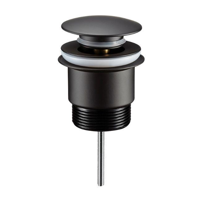 Turner Hastings Universal 32/40mm Two Piece Brass Pop-up Waste - Matte Black