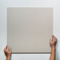 With Hand Vela Cream Matte Porcelain Tile 600 x 600mm SPACRM2 - The Blue Space