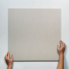 Vela Cream Matte Porcelain Tile 600 x 600mm
