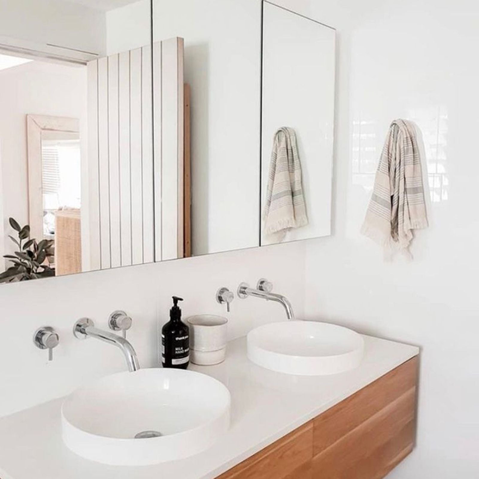 Lifestyle White Gemma Tile Rectified Gloss 300 x 600 x 9mm Ceramic 36WHGPRO - The Blue Space