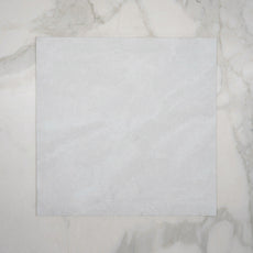White Tilly Tundra Stone Look Tech Grip 600 x 600 Porcelain Tile - The Blue Space