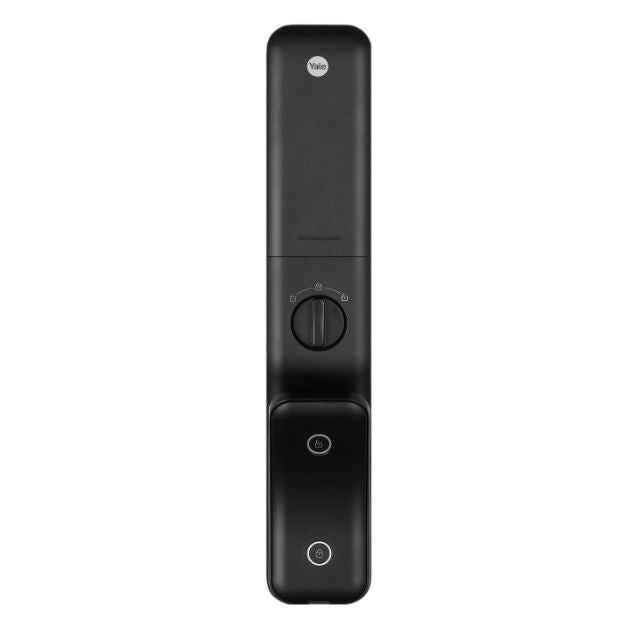 Yale Luna Pro+ Smart Push/Pull Mortice Lock with Yale Home Module Graphite
