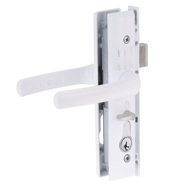 Yale Quattro Hinged Security Door Lock White