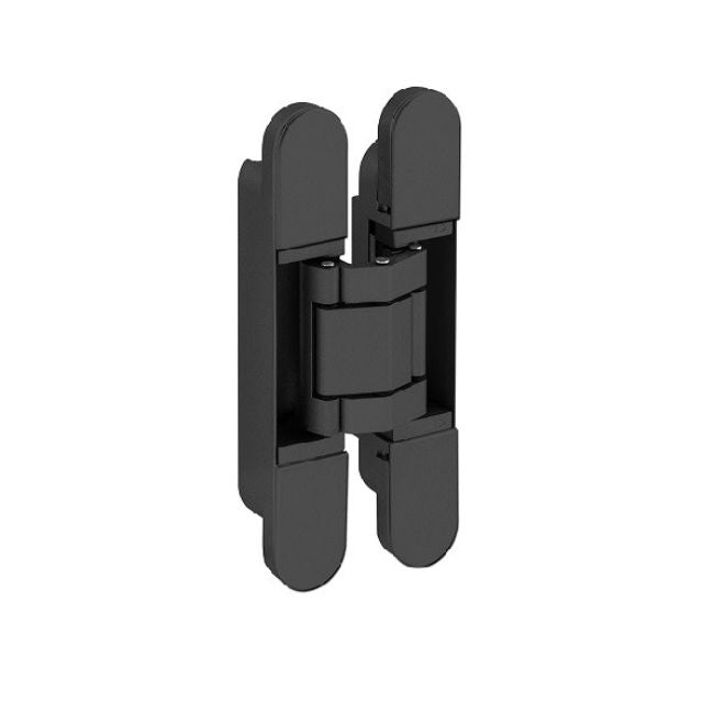 Zanda 3D Adjustable Concealed Hinge 60KG Matte Black